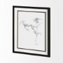 13454 - Arrangement VI by Hiraki a Framed Art Print Matted under Glass