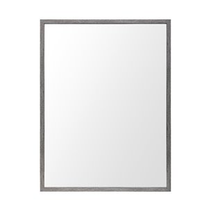 Bristol Grey Plain 3Mil Mirror 30 x 40