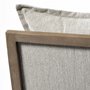 69001 - Sherlock Frost Gray Wood Frame Accent Chair