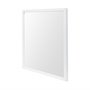 MIR-D244-P2430-DS - Bristol White 24x30 Faux Wood Frame Bathroom Vanity Mirror