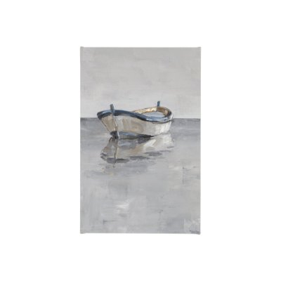 101846-S - Boat on the Horizon II by Ethan Harper a Hand Embellished Textured Canvas