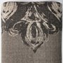67494 - Alhambra 55L x 14W Upholstered Gray Seat W/Black Wood Legs Accent Bench