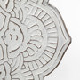 67908 - Miranda Set of 2 Stamped Metal Lotus Flower Wall Decor