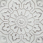 67908 - Miranda Set of 2 Stamped Metal Lotus Flower Wall Decor