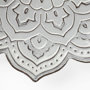 67908 - Miranda Set of 2 Stamped Metal Lotus Flower Wall Decor