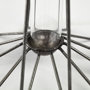 67907 - Madeline II Large Gunmetal Gray Metal Glass Test Tube Vase 