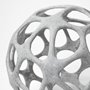 68933 - Spiro 7L x 7W Off-White Hollow Decorative Orb