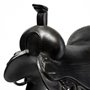 68934 - Colt I 9L x 8W Black Equestrian-Inspired Western Horse Saddle
