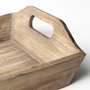 68961 - Tawny (Set of 2) Natural Wooden Trays
