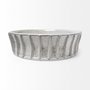 68904 - Silone (Large) 16L x 16W White Ceramic Bowl