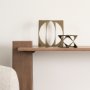 68662 - Lima II (Large) 10L x 10W Gold Geometric Decorative Object