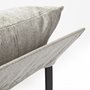 69003 - Guilia Frost Gray With Metal Frame Sling Accent Chair