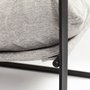 69003 - Guilia Frost Gray With Metal Frame Sling Accent Chair