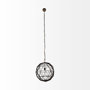 67955 - Dyson I 18x18 Black Metal Triangular Orb Pendant Light 