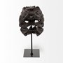 67025 - Jurassic 6L x 10W Brown Resin Tyrannosaurus Skull Replica