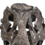 67025 - Jurassic 6L x 10W Brown Resin Tyrannosaurus Skull Replica
