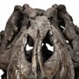 57430 - Lagrane 19L x 11W Brown Resin Tyrannosaurus T Rex Dinosaur Skull Replica