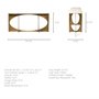 68660-AB - Reinhold IV 59L x 16W White Marble Top Gold Metal Base Console Table 