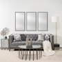 MIR-D237-P2040-DS - Bristol Grey Plain 3Mil Mirror 20 x 40