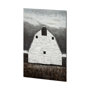 40761 - Sawmill Creek 42x62 Farmhouse White Barn Original Hand Painted on Wood Oil Painting