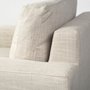68755 - Colburne I Beige Fabric W/ Wood and Iron Frame Accent Chair 