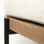 68755 - Colburne I Beige Fabric W/ Wood and Iron Frame Accent Chair 