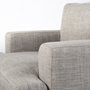 68757 - Colburne I Gray Fabric W/ Wood and Iron Frame Accent Chair 