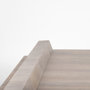 68746 - Elaine 59x36 Brown Solid Wood Top & Base Coffee Table