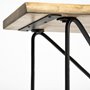 68753-AB - Papillion I 66L x 16W Blonde Wood and Iron Console Table