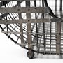 68786 - Kenneth (Set of 2) 24L x 12W Gray Metal Baskets