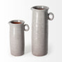 68918 - Frieda Large Freckled Gray Ceramic Jug 