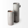 68918 - Frieda Large Freckled Gray Ceramic Jug 