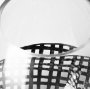 68937 - Reena I Small Black Woven Metal Base Table Candle Holder 