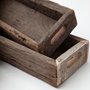 68858 - Vernon (Medium) 30L x 7W Brown Reclaimed Wood Tray
