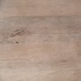 69032-AB - Maxwell II 54" Round Brown Solid Wood Top Brown Wood/Gold Metal Base Dining Table