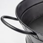 68991 - Reno 20L x 14W Black Metal Vintage Inspired Basket