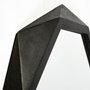 69030 - Aramis II 41L x 41H Octagon Black Wood Frame Wall Mirror