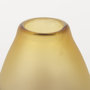 69040 - Pyla Large Yellow/Brown Glass Sand Dune Inspired Vase