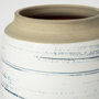 69042 - Sonnett Tall White/Blue Ceramic Vase 