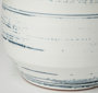 69042 - Sonnett Tall White/Blue Ceramic Vase 
