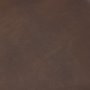 69058 - Minara 36" Square Brown Leather Wrapped w/Wood Base Ottoman