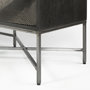 67741 - Hogarth I Dark Brown Solid Wood TV Stand Media Console with Storage, TV up to 81"