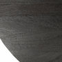 67502-AB - McLeod II 54" Round Brown Solid Wood Top Gold Metal Base Dining Table