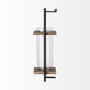 67973 - Milton Rustic wall mounted candle holder
