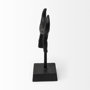 69085 - Caleb 4L x 5W Black Metal Tribal Figurine