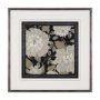 10211 - Garden Noir II by June Erica Vess a Hand Embellished Textured Framed Art Print Matted under Glass