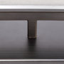 68344 - Smithe I 9x13 Black Toned Metal Cream Lampshade Wall Sconce 