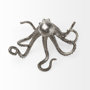 57388 - Strafford Medium 13L x 7W Silver Resin Octopus