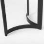 68848-AB - Tanner I 71L x 35W Rectangular White Marble W/ Metal Base Dining Table