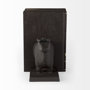 69064 - Taurus III (Set of 2) 9L x 4W Black Cast Aluminum Bull Bookends